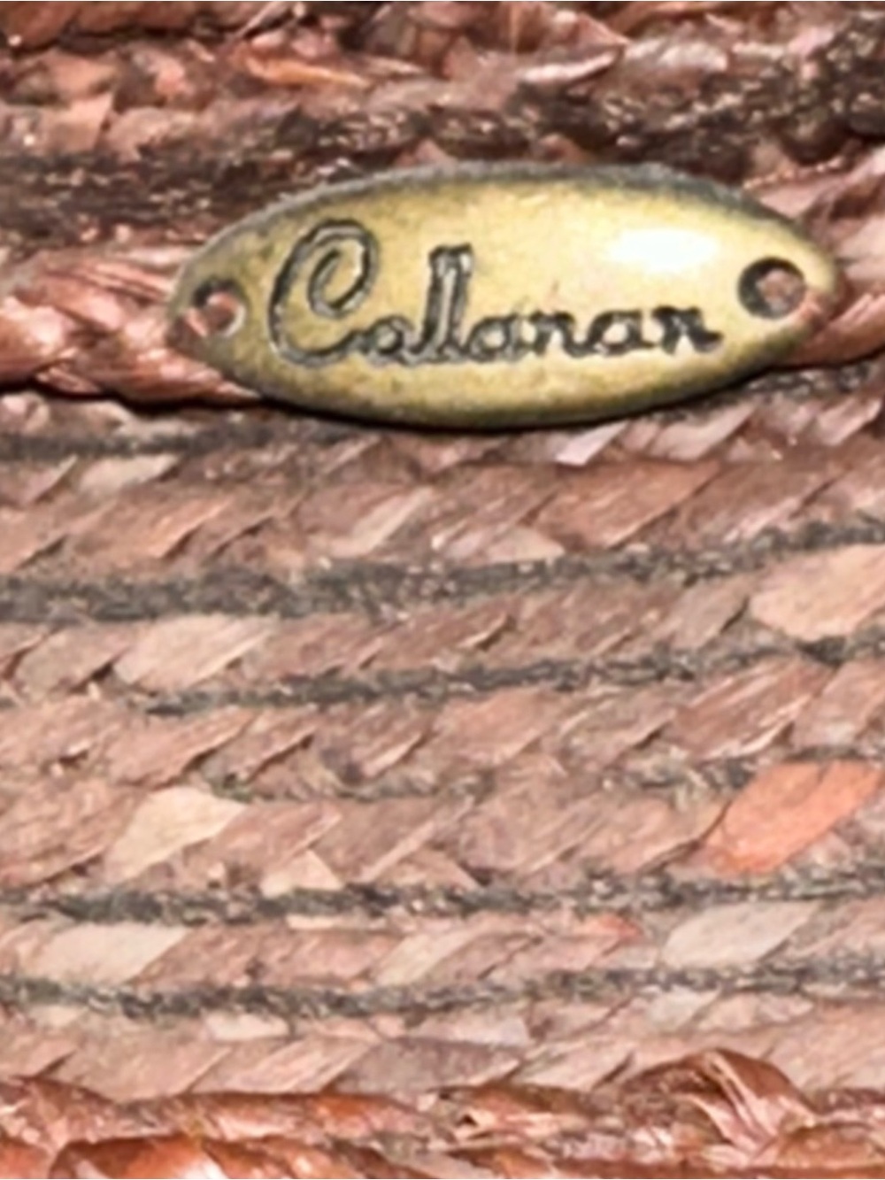 Vintage Callanan Hand Woven Raffia Hat - Picture 4 of 8